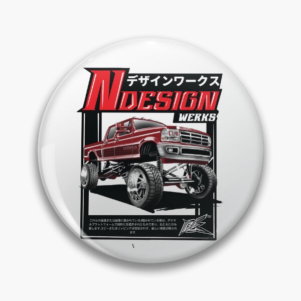Item preview, ford f250 ranger lifted truck deep red  designed and sold by NaquashM.