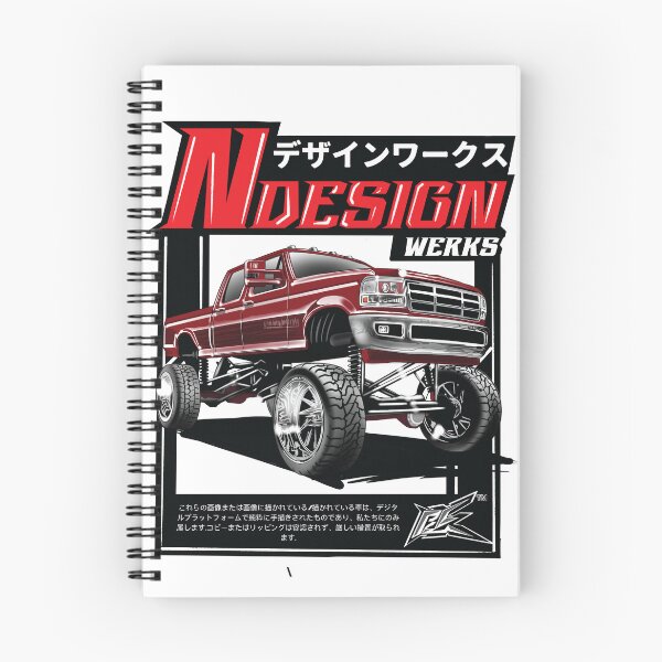 Item preview, ford f250 ranger lifted truck deep red  designed and sold by NaquashM.