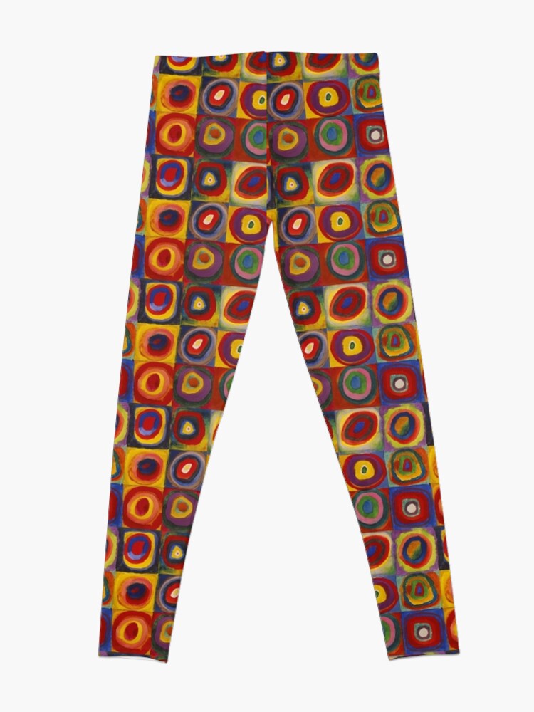 Alternate view of Wassily Kandinsky, Colour Study, Squares with Concentric Circles. Leggings