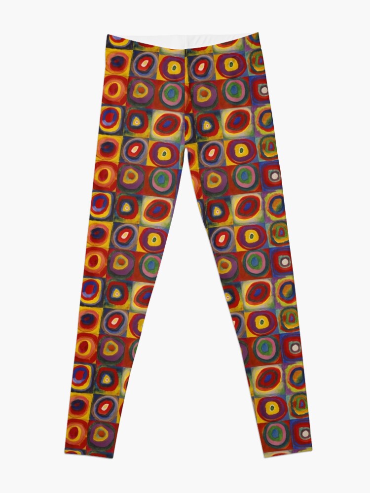 Alternate view of Wassily Kandinsky, Colour Study, Squares with Concentric Circles. Leggings