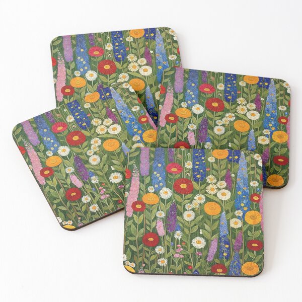 Item preview, Gustav Klimt Flower Garden designed and sold by maniacfitness.