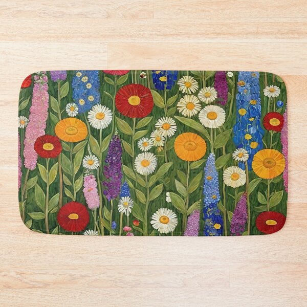Item preview, Gustav Klimt Flower Garden designed and sold by maniacfitness.