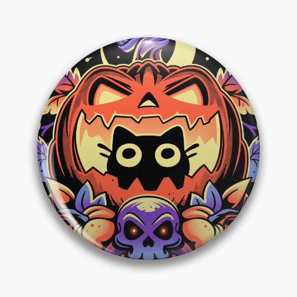 Item preview, Halloween Cat Hideout - Spooky Pumpkin designed and sold by Snouleaf.