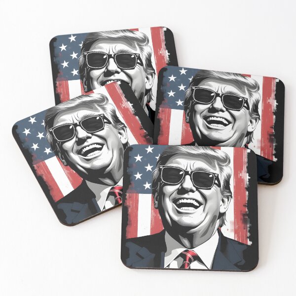 Item preview, Tampon Tim Funny Trump Supporter designed and sold by HeadTurningArt.