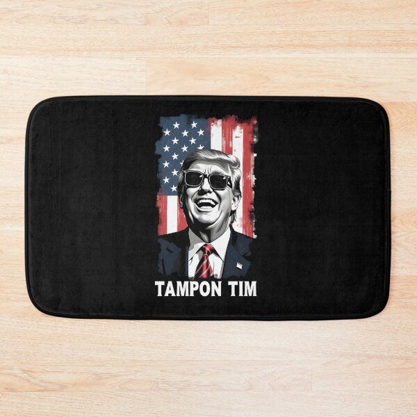 Item preview, Tampon Tim Funny Trump Supporter designed and sold by HeadTurningArt.