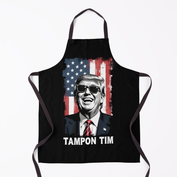 Item preview, Tampon Tim Funny Trump Supporter designed and sold by HeadTurningArt.