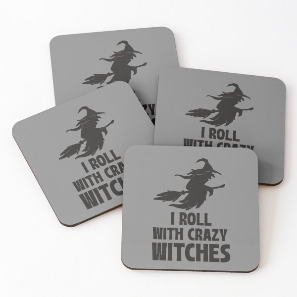 Item preview, I Roll with Crazy Witches designed and sold by 87-Aesthetics.