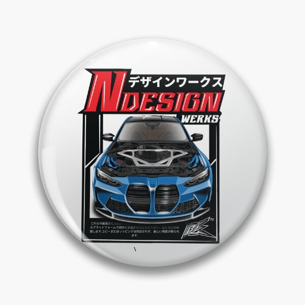 Item preview, german sports car open hood bonnet blue  designed and sold by NaquashM.