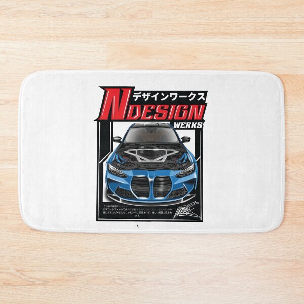 Item preview, german sports car open hood bonnet blue  designed and sold by NaquashM.
