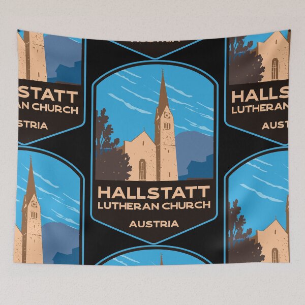 Item preview, Hallstatt Lutheran Church designed and sold by JordanHolmes.