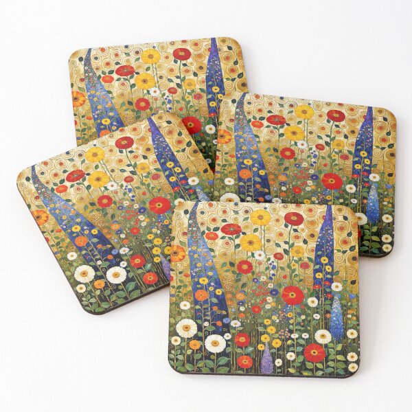 Item preview, Gustav Klimt Flower Garden designed and sold by maniacfitness.