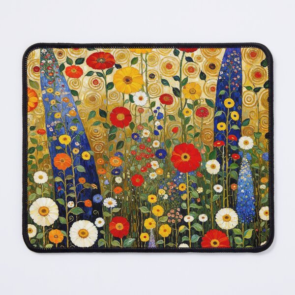 Item preview, Gustav Klimt Flower Garden designed and sold by maniacfitness.