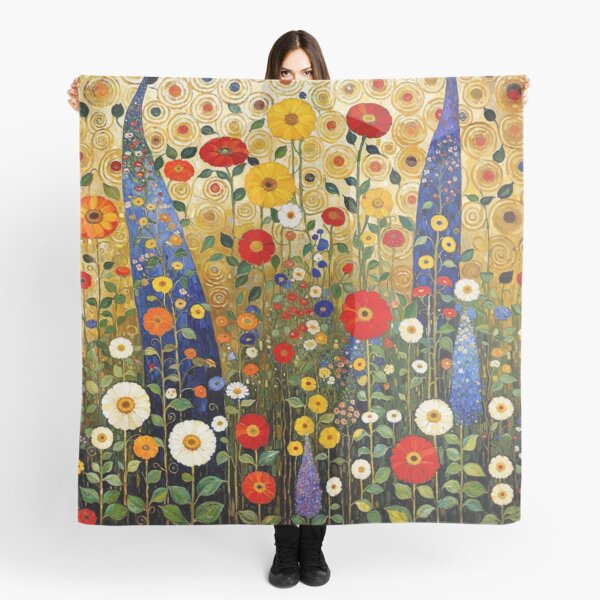 Item preview, Gustav Klimt Flower Garden designed and sold by maniacfitness.
