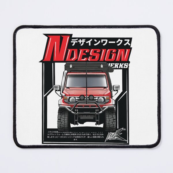 Item preview, land cruiser j70 offroader red designed and sold by NaquashM.