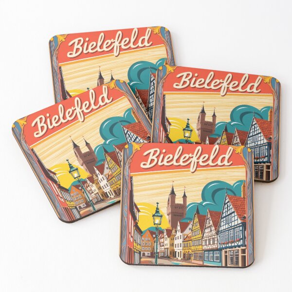 Item preview, Bielefeld Germany Vintage Travel Tourism  designed and sold by TravelersGems.