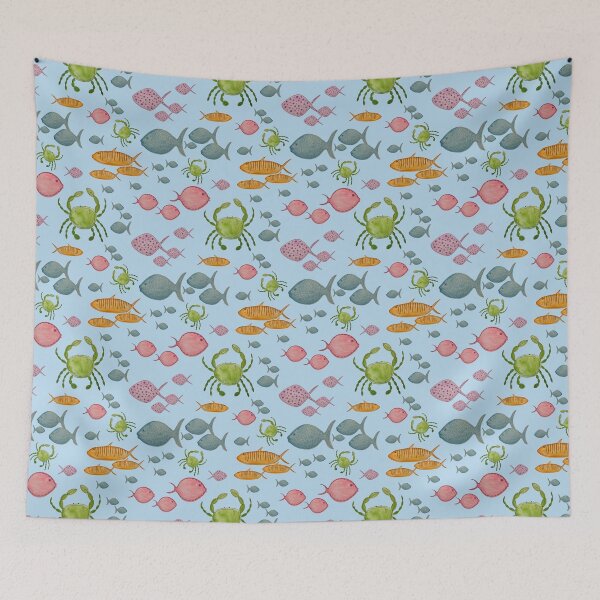Item preview, So Many Fish in the Sea designed and sold by KakiDimock.