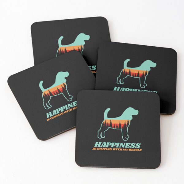 Item preview, Happiness Is Camping With My Beagle Gift designed and sold by Guarddogdrive.