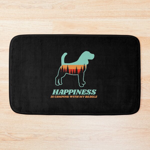 Item preview, Happiness Is Camping With My Beagle Gift designed and sold by Guarddogdrive.
