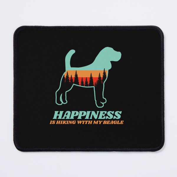 Item preview, Happiness Is Hiking With My Beagle Gift designed and sold by Guarddogdrive.