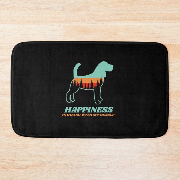 Item preview, Happiness Is Hiking With My Beagle Gift designed and sold by Guarddogdrive.