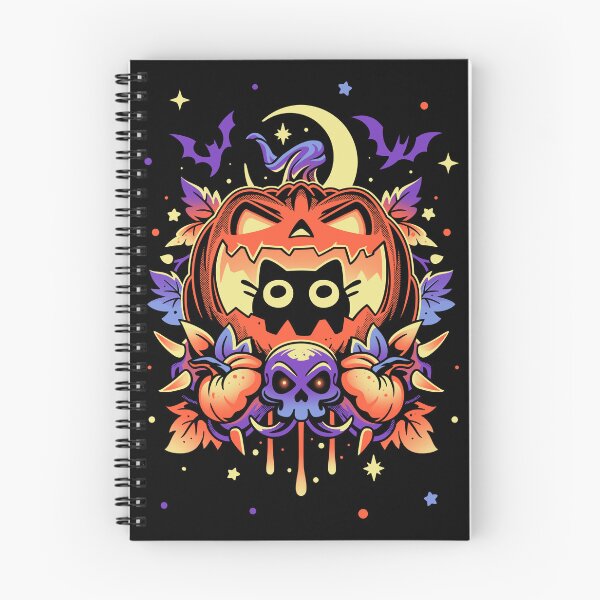 Item preview, Halloween Cat Hideout - Spooky Pumpkin designed and sold by Snouleaf.
