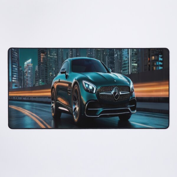 Item preview, Mercedes Benz wallpaper in the city designed and sold by Expressions-Sel.