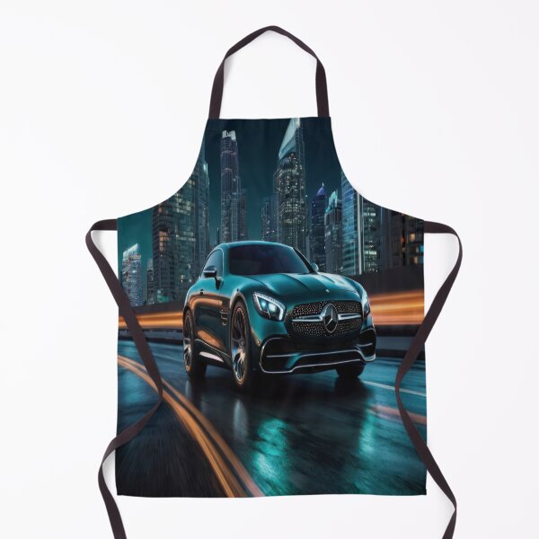 Item preview, Mercedes Benz wallpaper in the city designed and sold by Expressions-Sel.