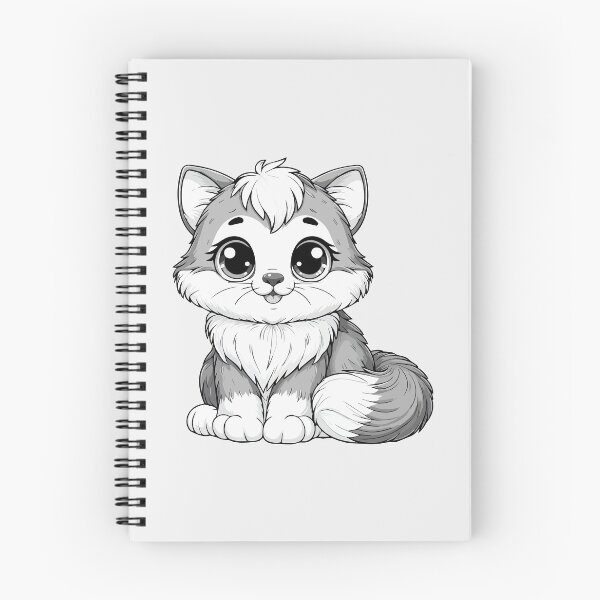 Item preview, Grayscale Long-haired Cat designed and sold by Coffee Lifestyle.