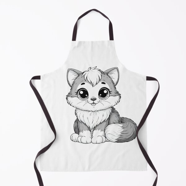 Item preview, Grayscale Long-haired Cat designed and sold by Coffee Lifestyle.
