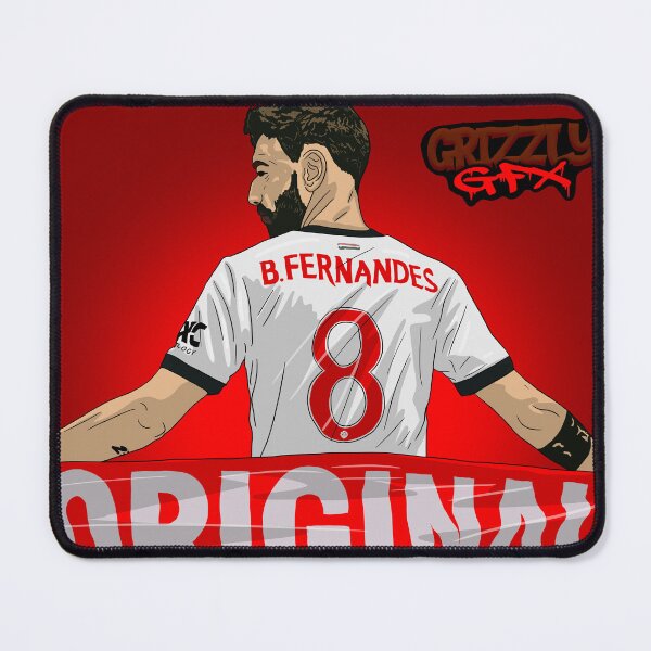 Item preview, Bruno Fernandes: United’s No. 8 designed and sold by GrizzlyCollective.