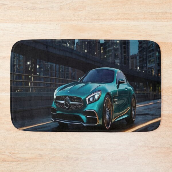 Item preview,  Mercedes Benz car wallpaper in the city designed and sold by Expressions-Sel.