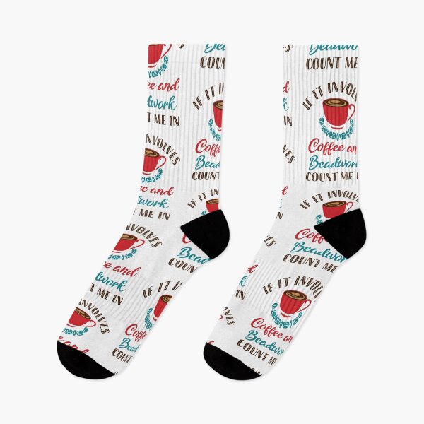 Item preview, If It Involves Coffee and Beadwork Count Me In designed and sold by jaygo.