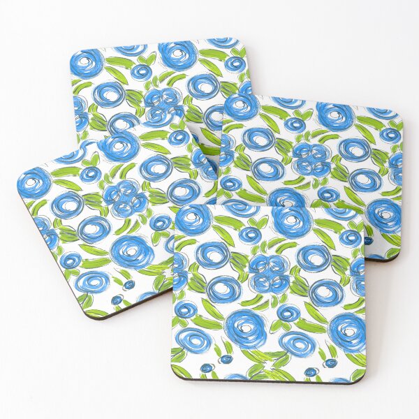 Item preview, Blue Roses by Amanda designed and sold by LavishWithLove.