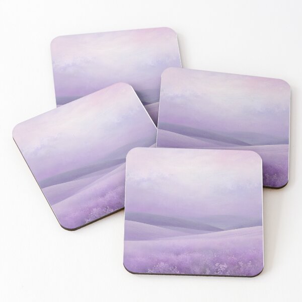Item preview, Colorful Vibrant Blooming Meadow Flowers Lavender Purple designed and sold by Prints and Lifestyle.