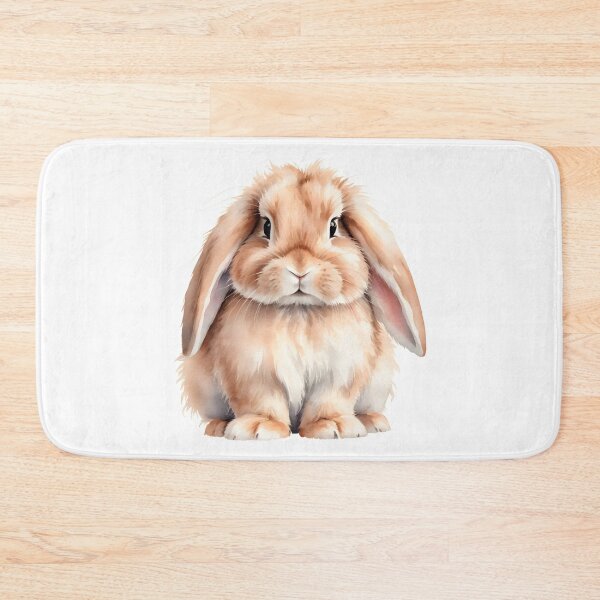 Item preview, Fluffy Bunny In Watercolor Style designed and sold by Adelberton.