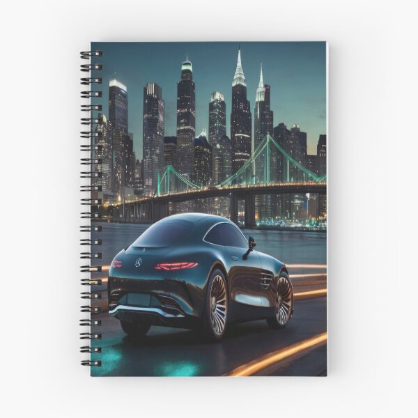 Item preview, wallpaper in the city Mercedes Benz car Rear view designed and sold by Expressions-Sel.