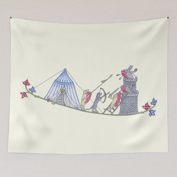 Item preview, The Siege Of Rabbit Castle designed and sold by The Scriptorium Gift Shop and Tea Room.