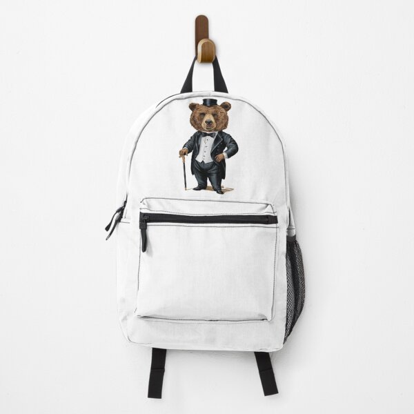 Item preview, Vintage Brown Bear Wearing A Tuxedo designed and sold by PolygonPinnacle.