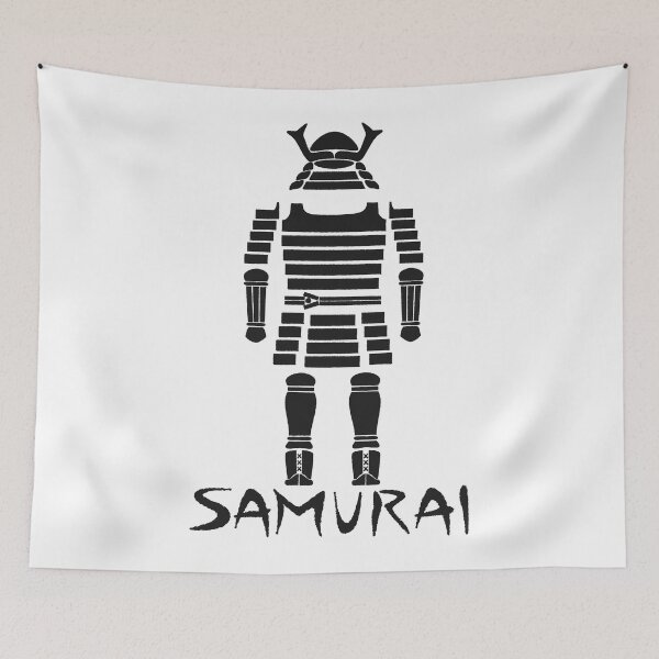 Aperçu de l'œuvre Pochoir d'armure samouraï créée et vendue par sarantulas.