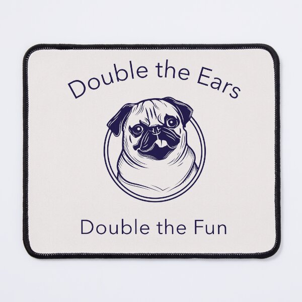 Item preview, Double the Ears Double the Fun Frenchie Pug Frug designed and sold by SvenJ94.