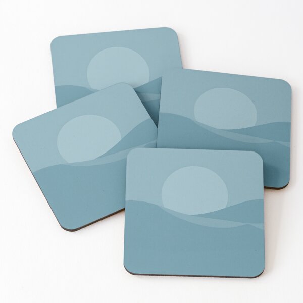 Item preview, Soothing Blue Sunset designed and sold by Angry Swan Designs.