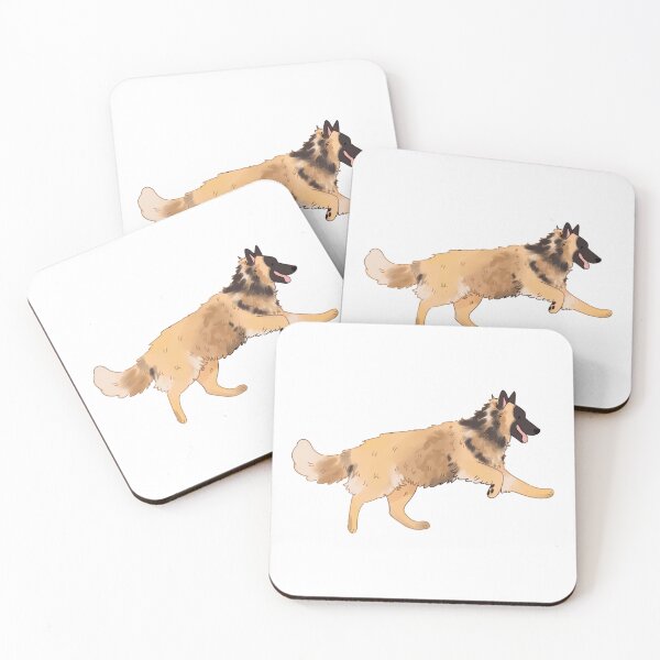 Item preview, Belgian Tervuren dog running  designed and sold by Yaragold.