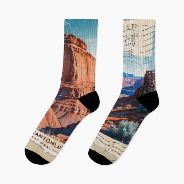 Item preview, Canyonlands National Park Postcard Vintage Retro Travel designed and sold by TravelPostcardGems.