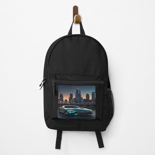 Item preview, Mercedes Benz wallpaper in the city  skyscrapers designed and sold by Expressions-Sel.