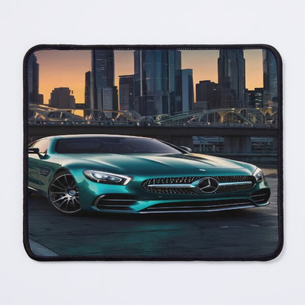 Item preview, Mercedes Benz wallpaper in the city  skyscrapers designed and sold by Expressions-Sel.