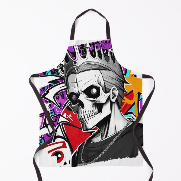 Item preview, graffiti skull designed and sold by Torben2024.