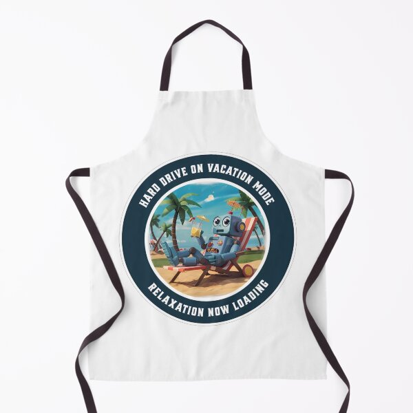 Item preview, Hard drive on vacation mode, Relaxation now loading T-shirt. designed and sold by Touched by Starlight.