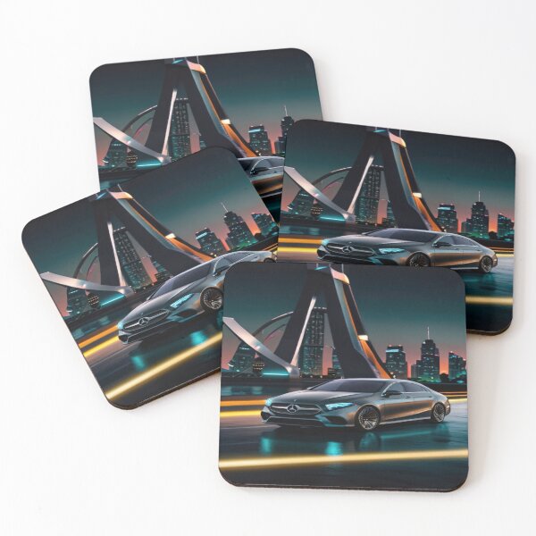 Item preview, Mercedes Benz wallpaper Cityscape designed and sold by Expressions-Sel.