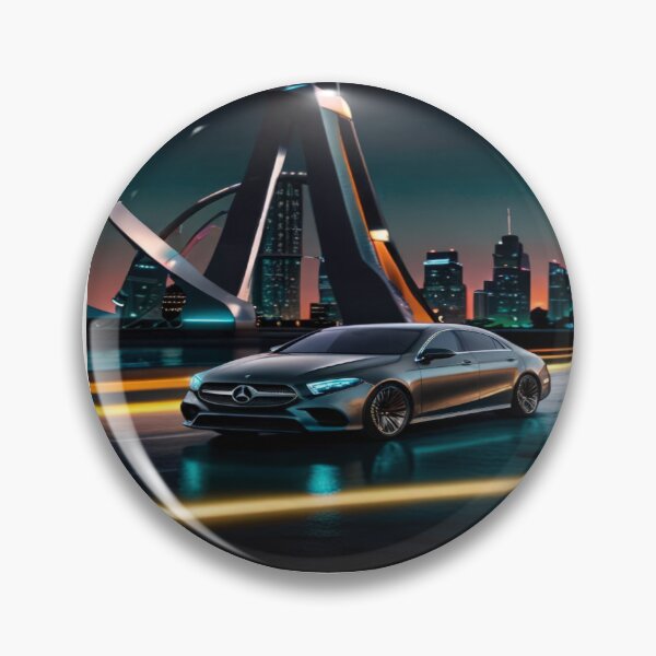 Item preview, Mercedes Benz wallpaper Cityscape designed and sold by Expressions-Sel.