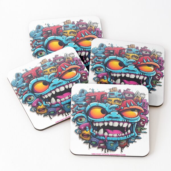 Item preview, Graffiti Face! designed and sold by SMRprintdesign.